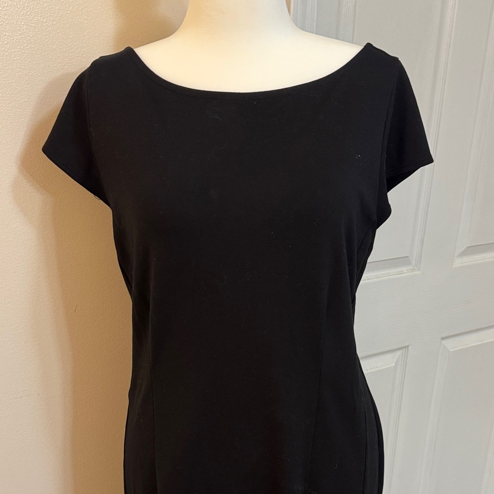 Black shift / pencil dress